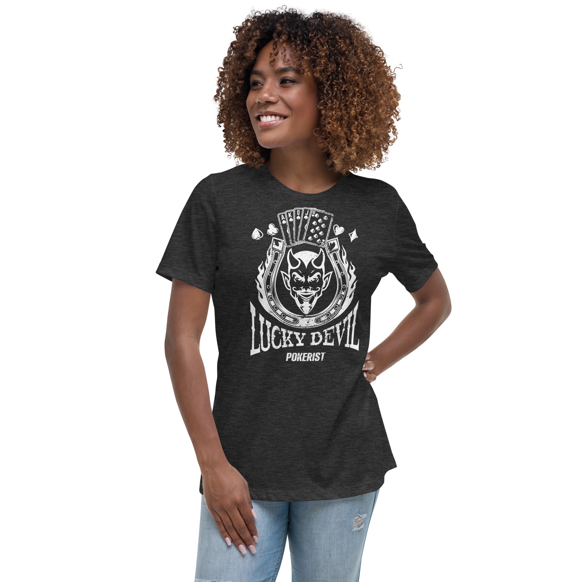 Lucky Devil - Women's Relaxed T-Shirt