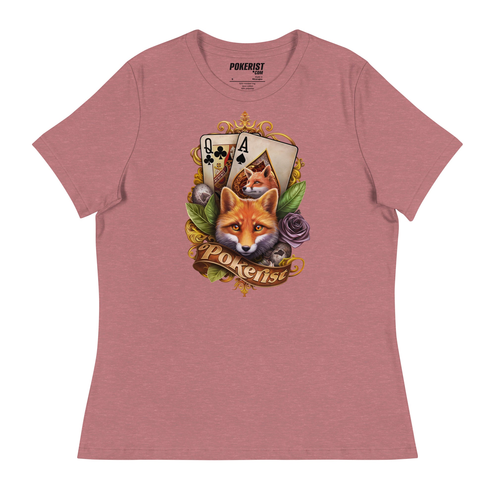 Paddy's Fox - Women's Relaxed T-Shirt - Pokerist