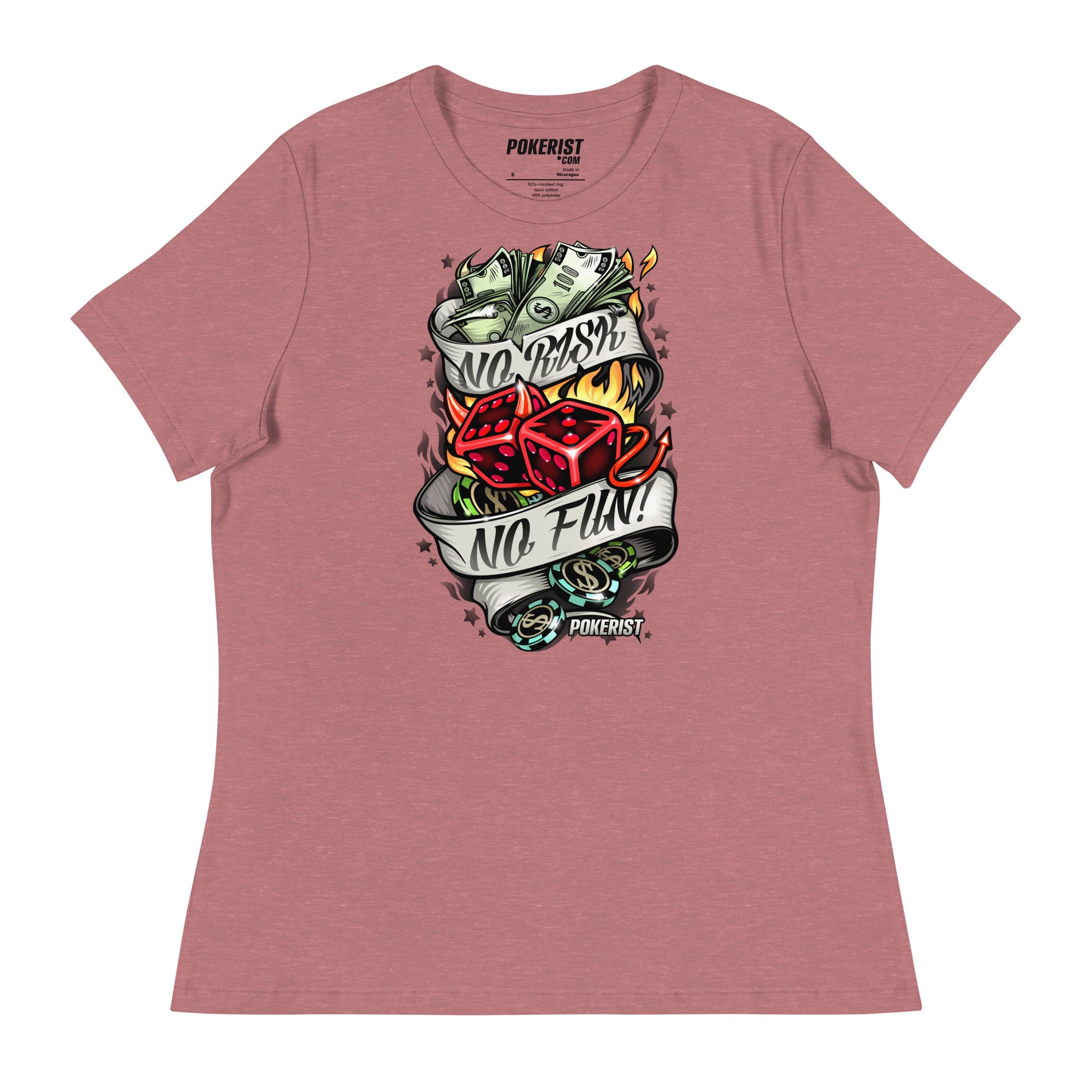 No Risk No Fun - Women's Relaxed T-Shirt