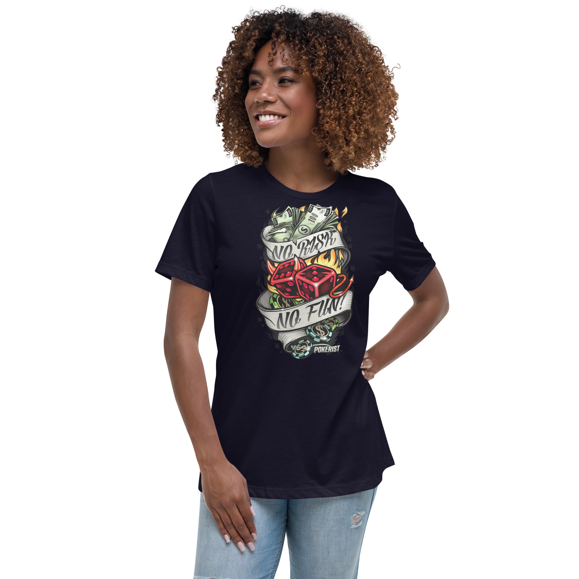 No Risk No Fun - Women's Relaxed T-Shirt