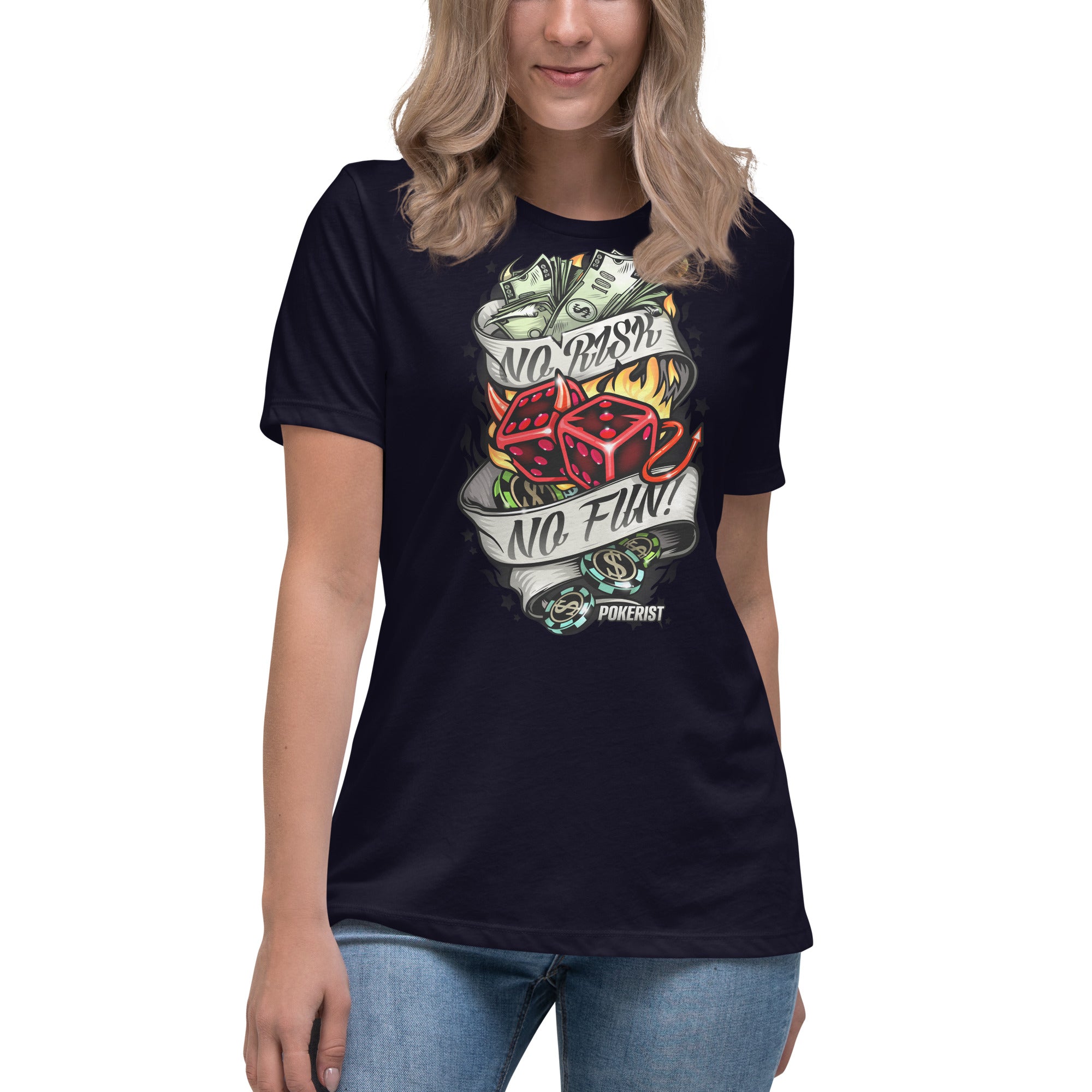 No Risk No Fun - Women's Relaxed T-Shirt