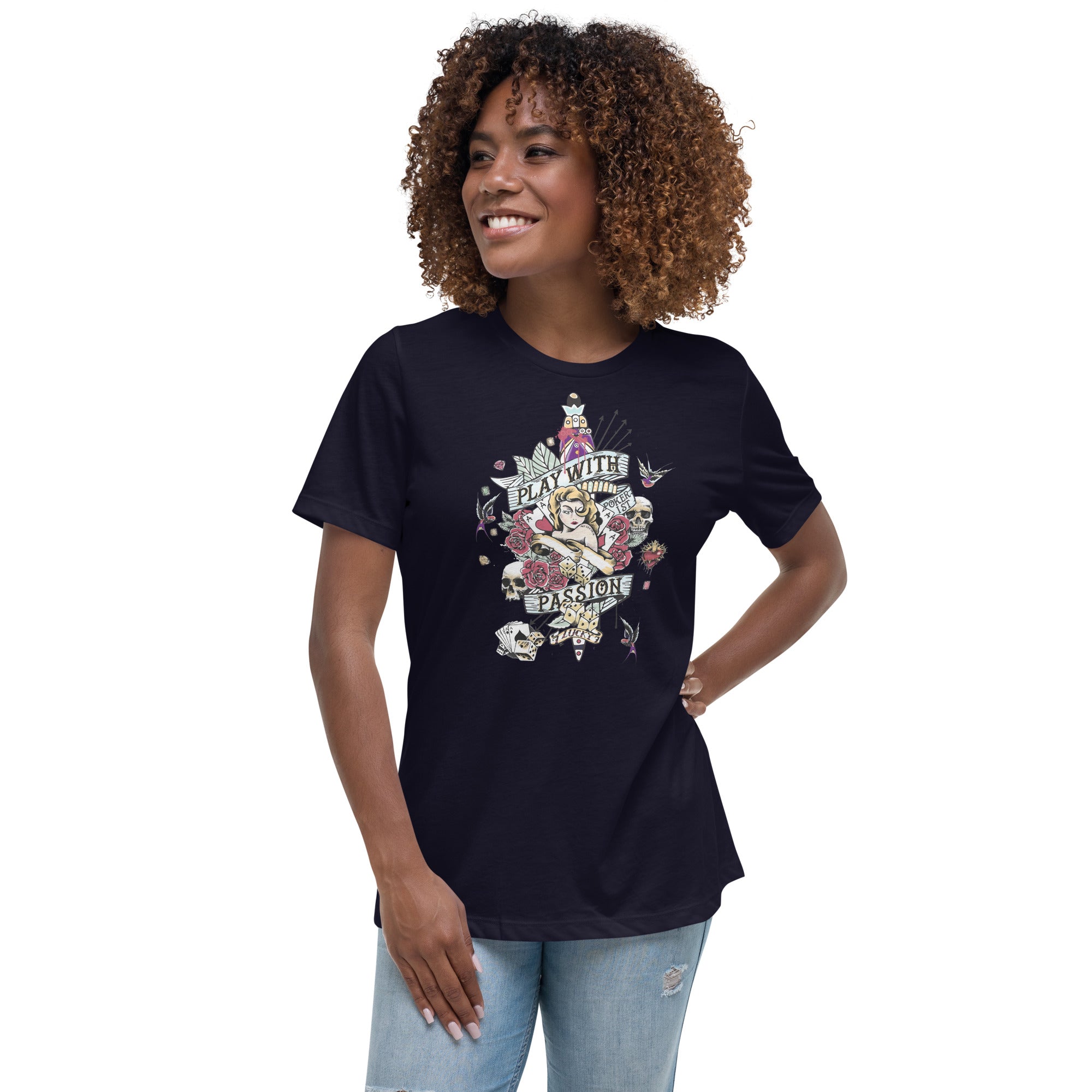 Play with Passion - Women's Relaxed T-Shirt