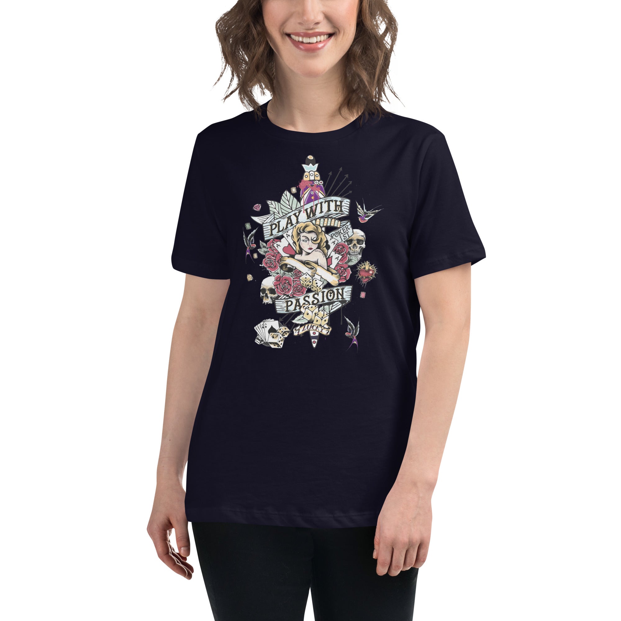 Play with Passion - Women's Relaxed T-Shirt