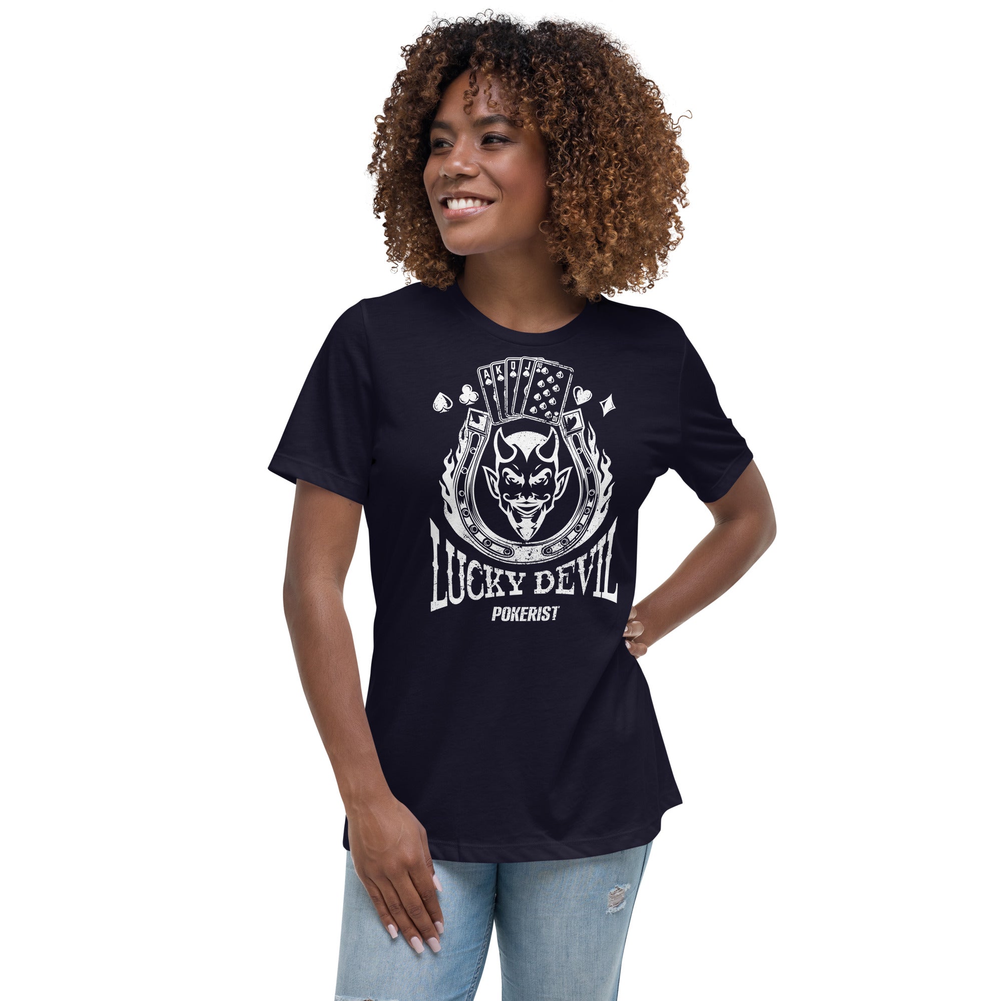 Lucky Devil - Women's Relaxed T-Shirt