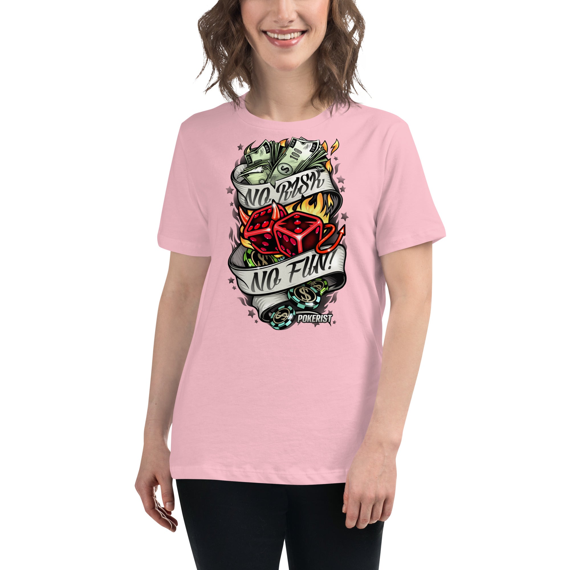 No Risk No Fun - Women's Relaxed T-Shirt