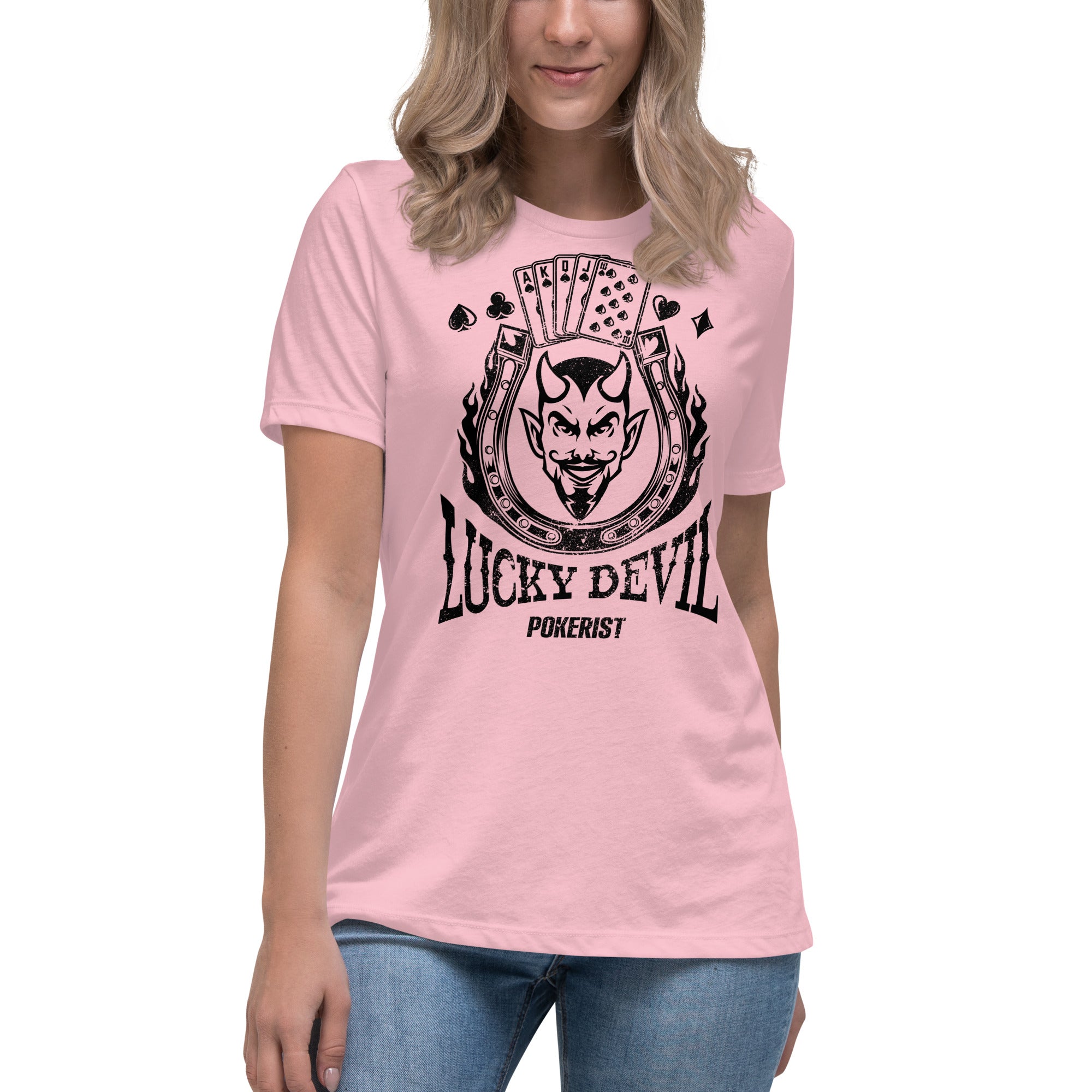 Lucky Devil - Women's Relaxed T-Shirt