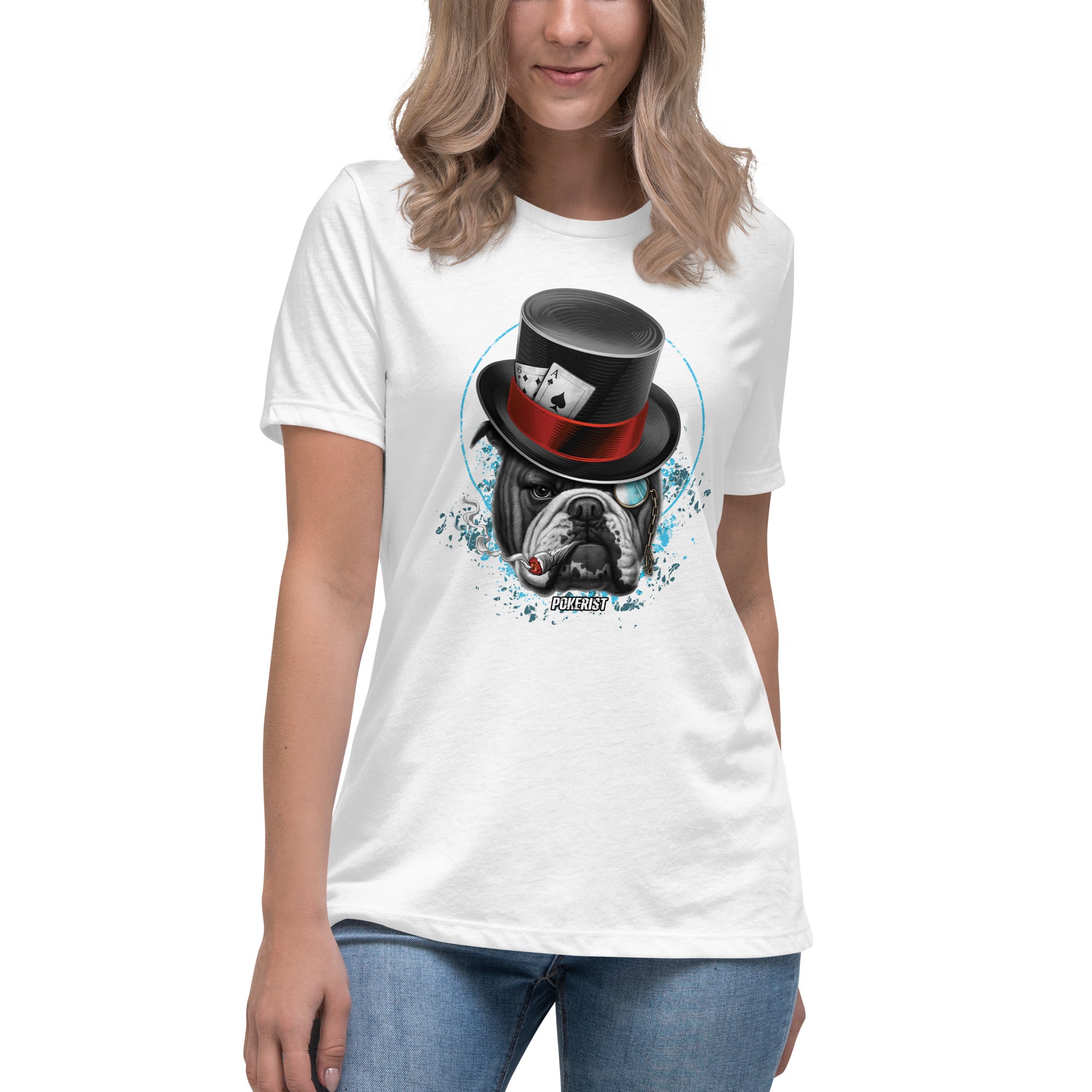 Dog Hat - Women's Relaxed T-Shirt