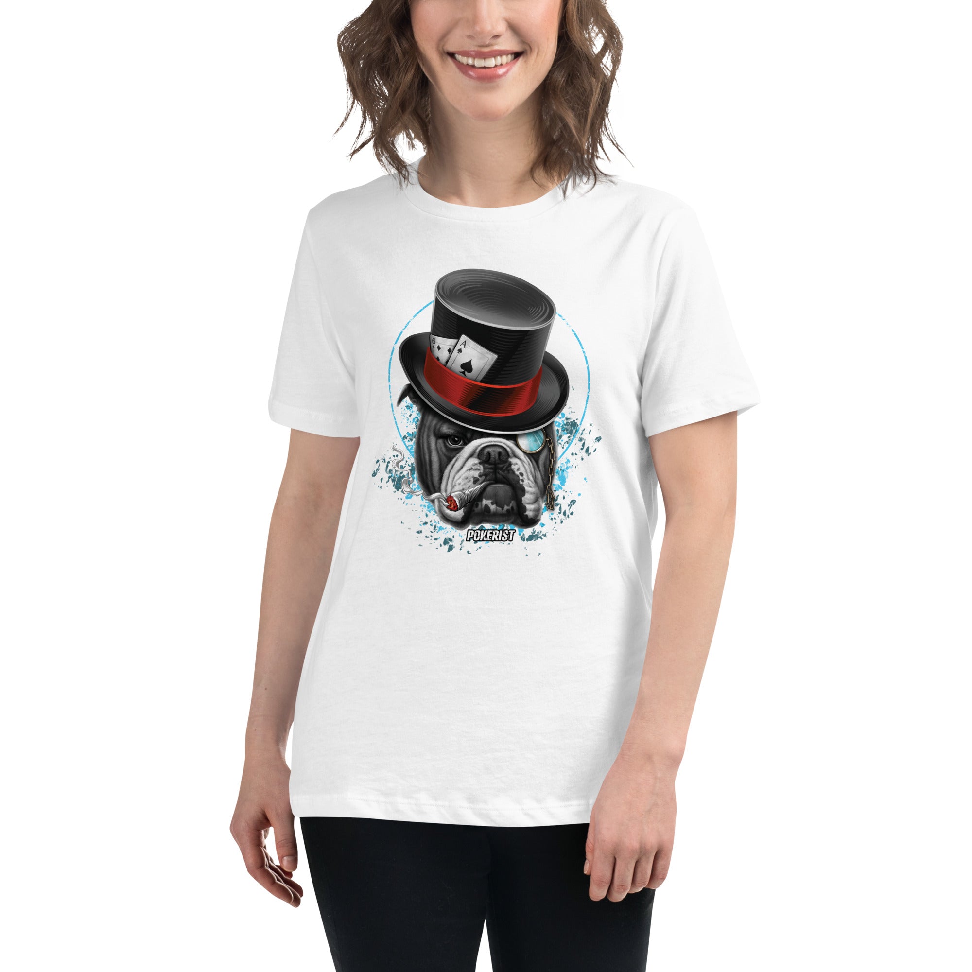 Dog Hat - Women's Relaxed T-Shirt