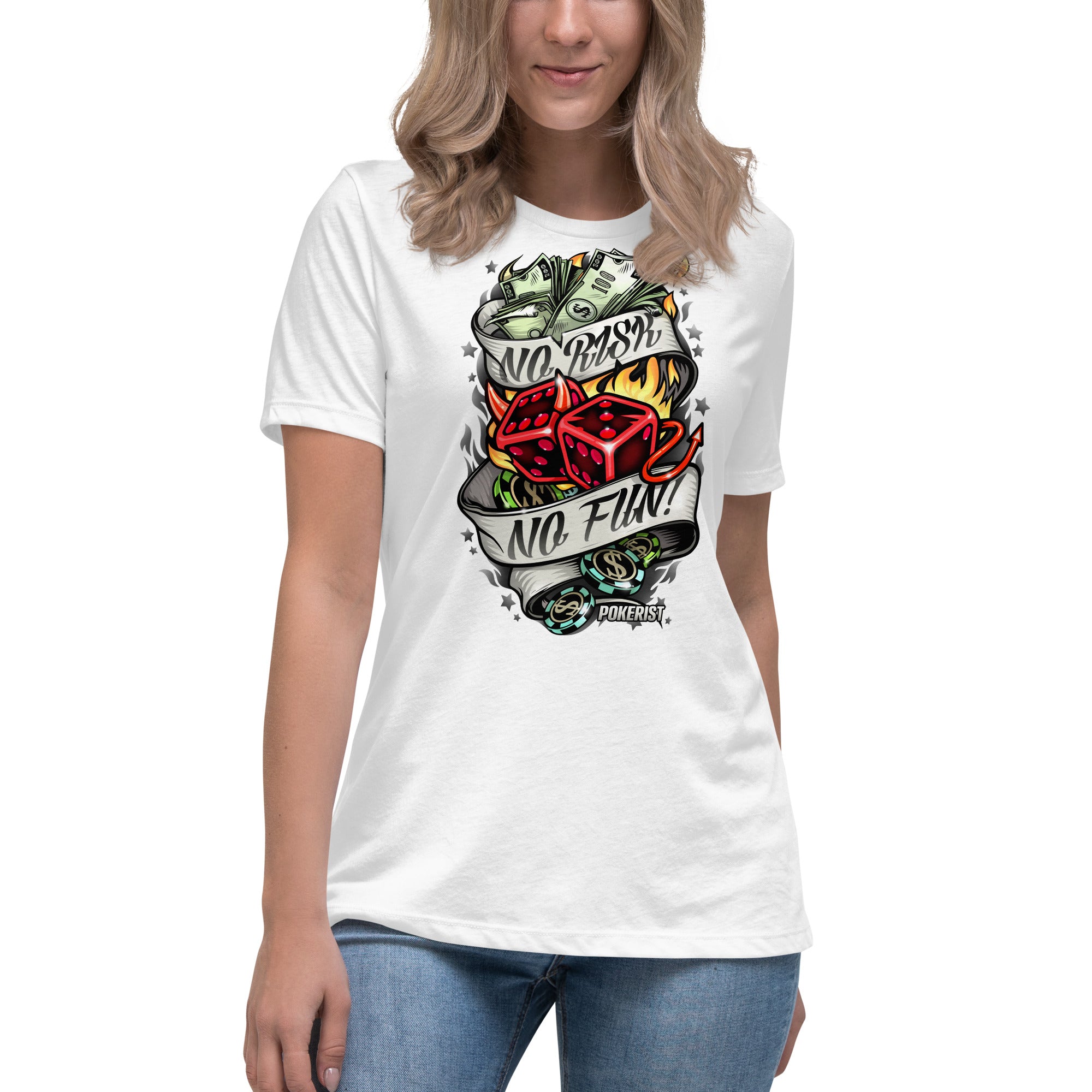 No Risk No Fun - Women's Relaxed T-Shirt