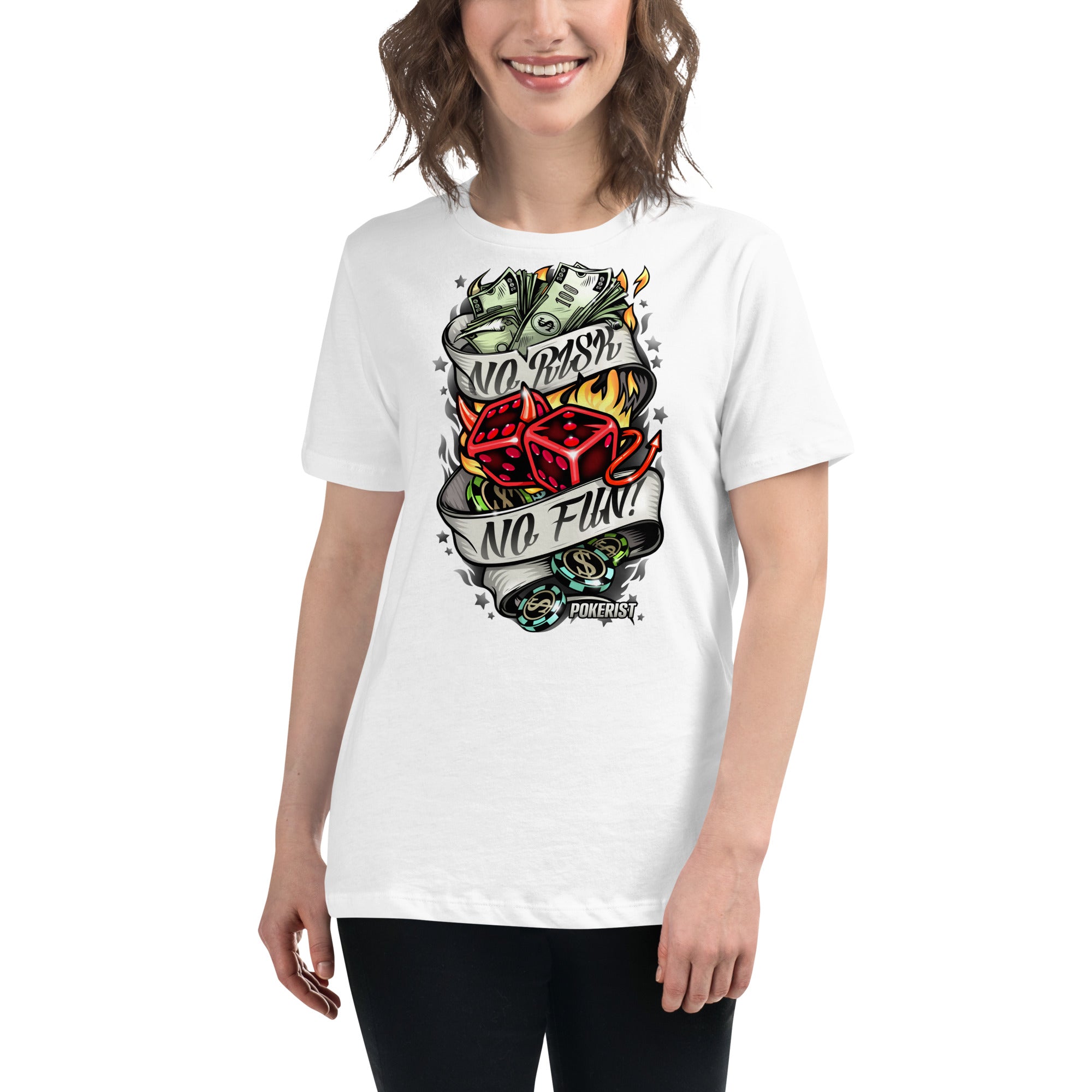 No Risk No Fun - Women's Relaxed T-Shirt