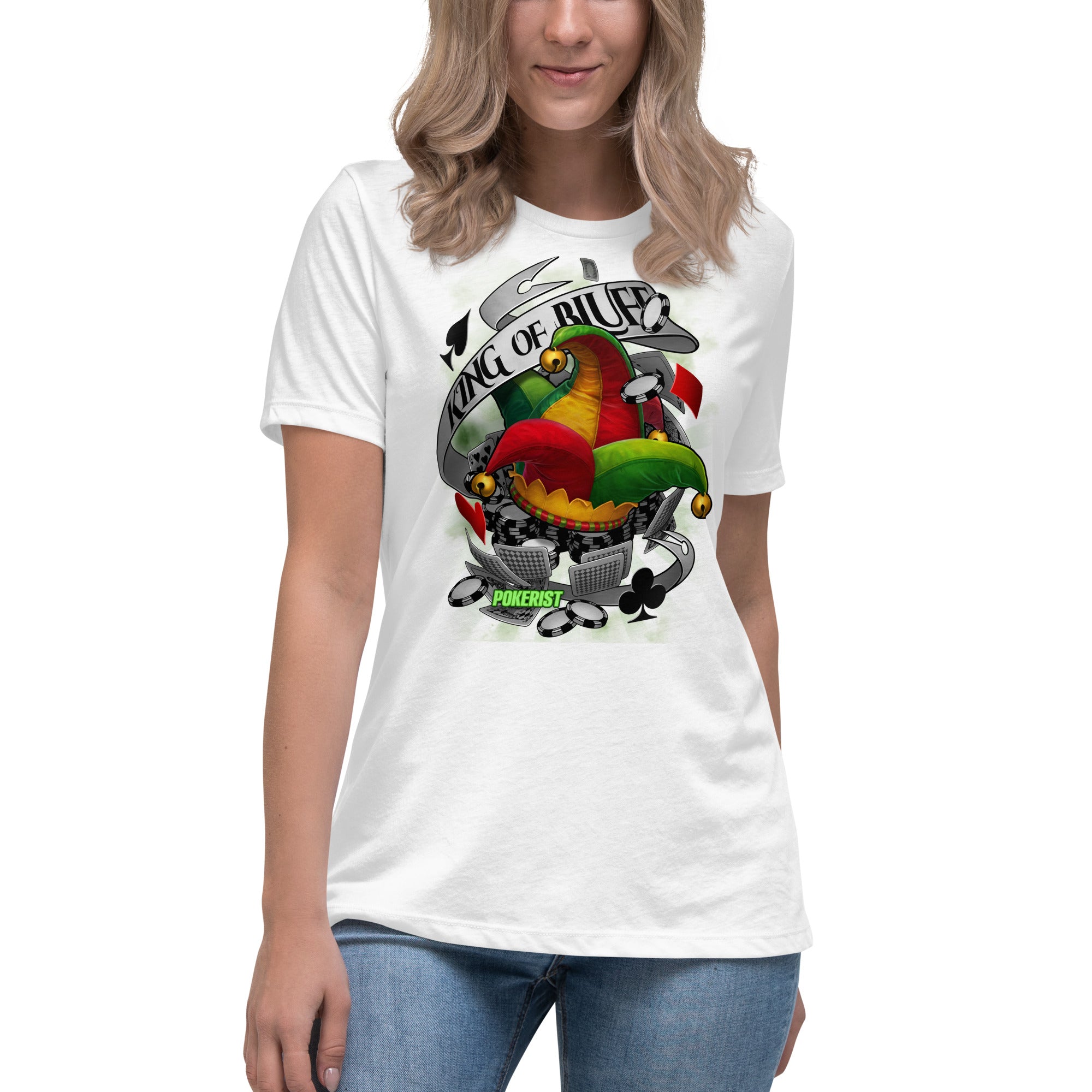 King of Bluff - Women's Relaxed T-Shirt