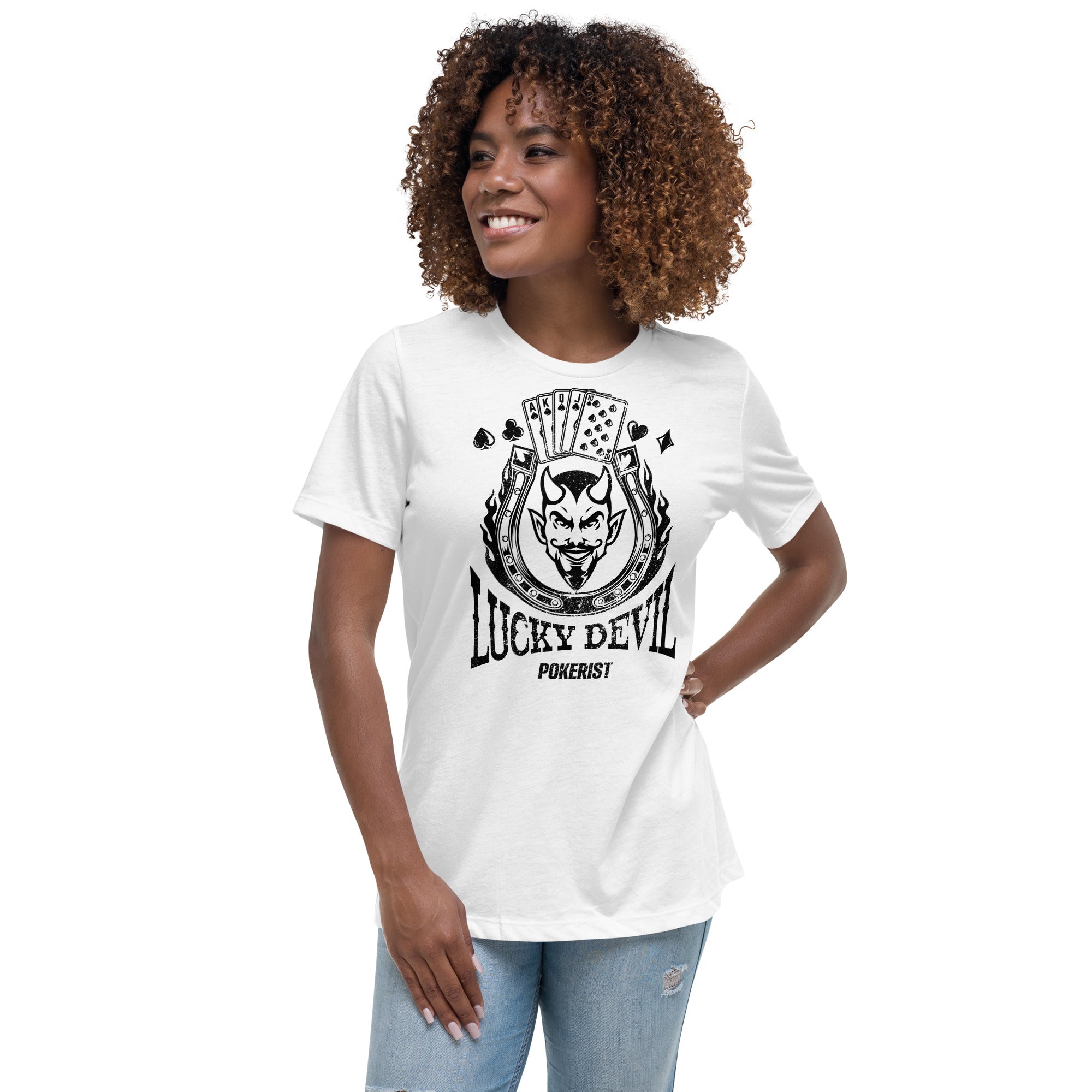 Lucky Devil - Women's Relaxed T-Shirt